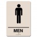 Men Restroom Sign